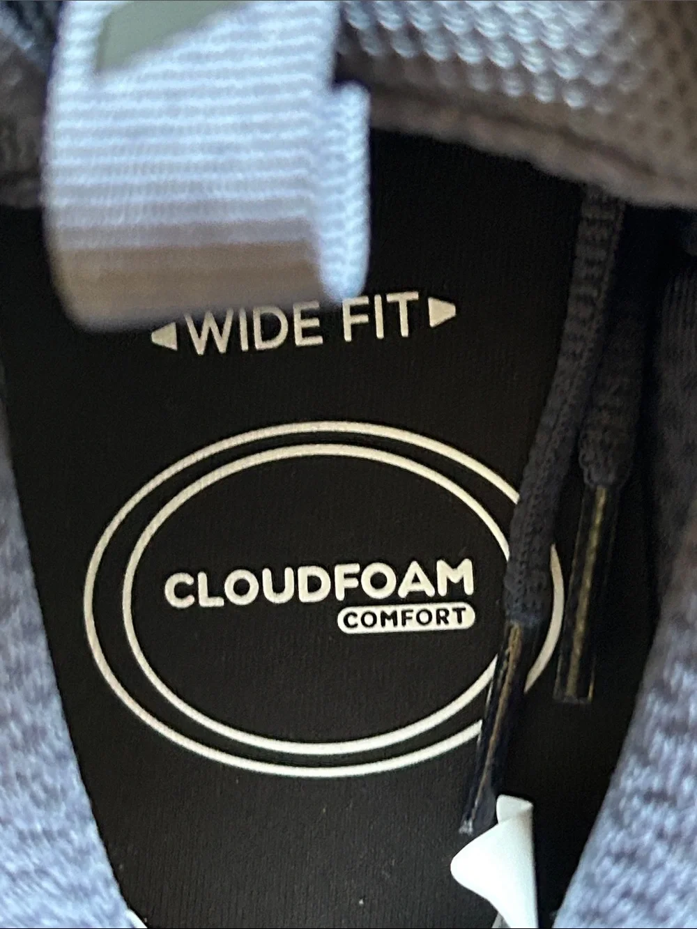 NEW Adidas Men's Navy And Black Cloudfoam Flex Sneakers